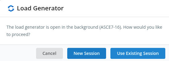 Resetting the Load Generator parameters