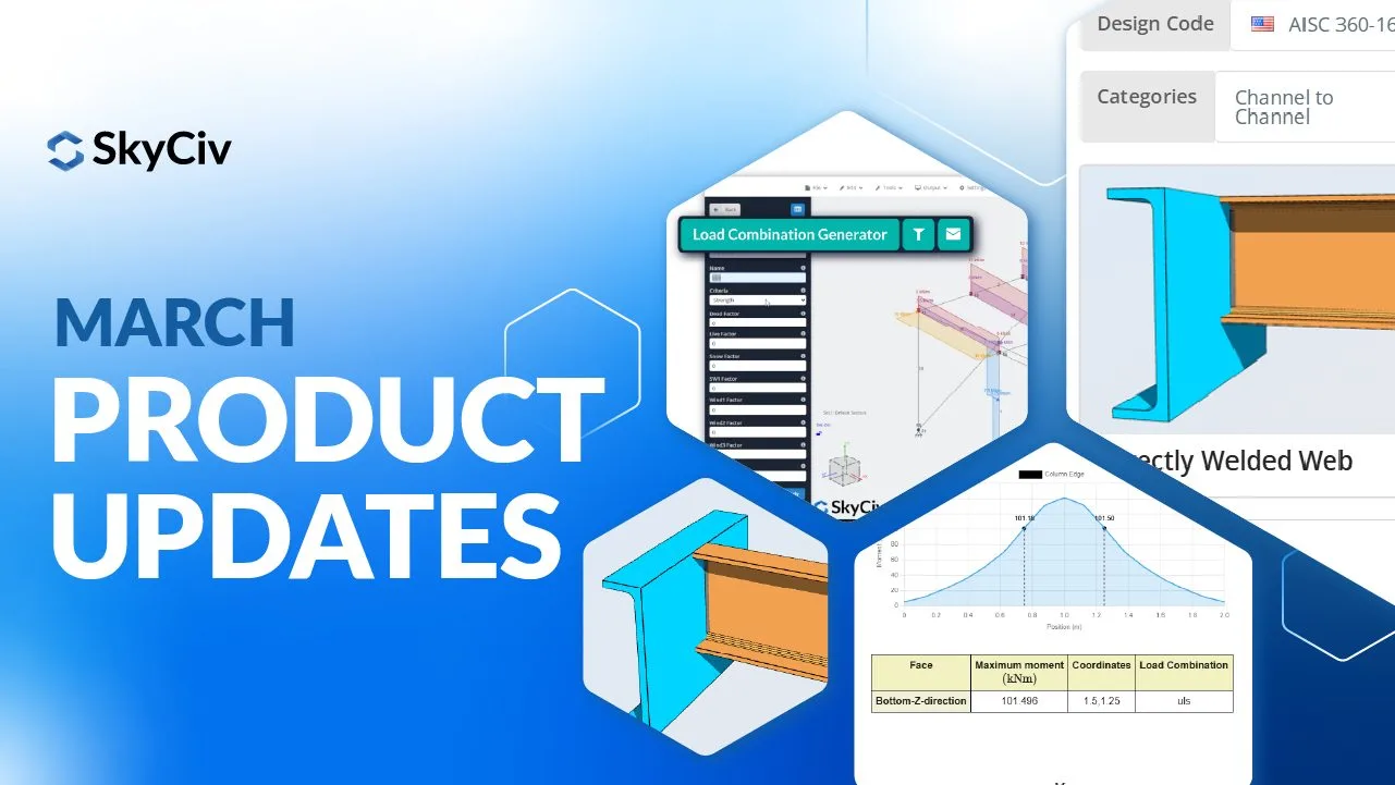 SkyCiv Product Update March
