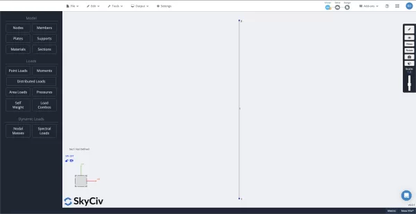 tapered-beam-design-tutorial-example-1 Tapered beams design and examples