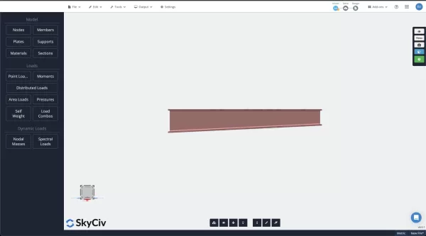 tapered-beam-design-tutorial-example-8 Tapered beam