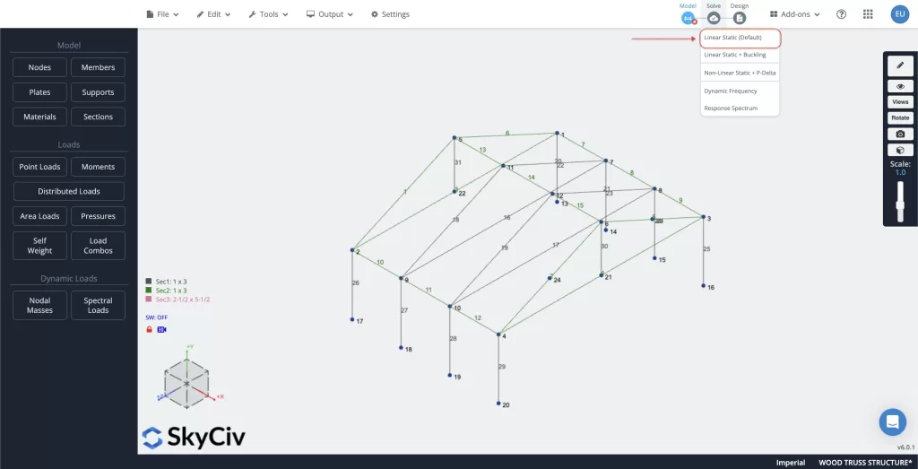 Solve Linear Static