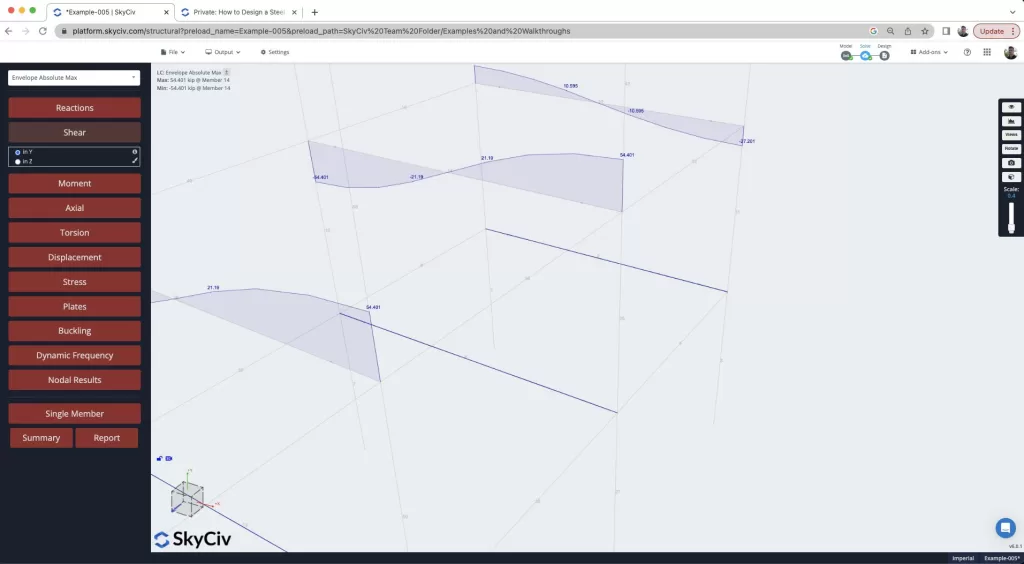 Steel-Connection-Design-Tutorial-Software-AISC-Results-View-2