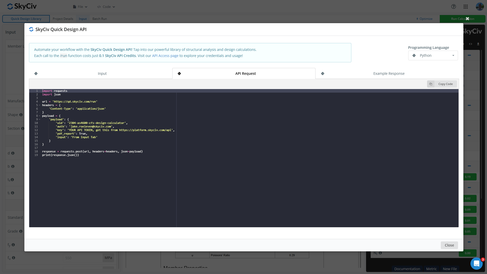 APIQD progettazione rapida Quick Design API