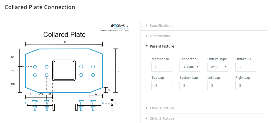 edit a connections parent fixture