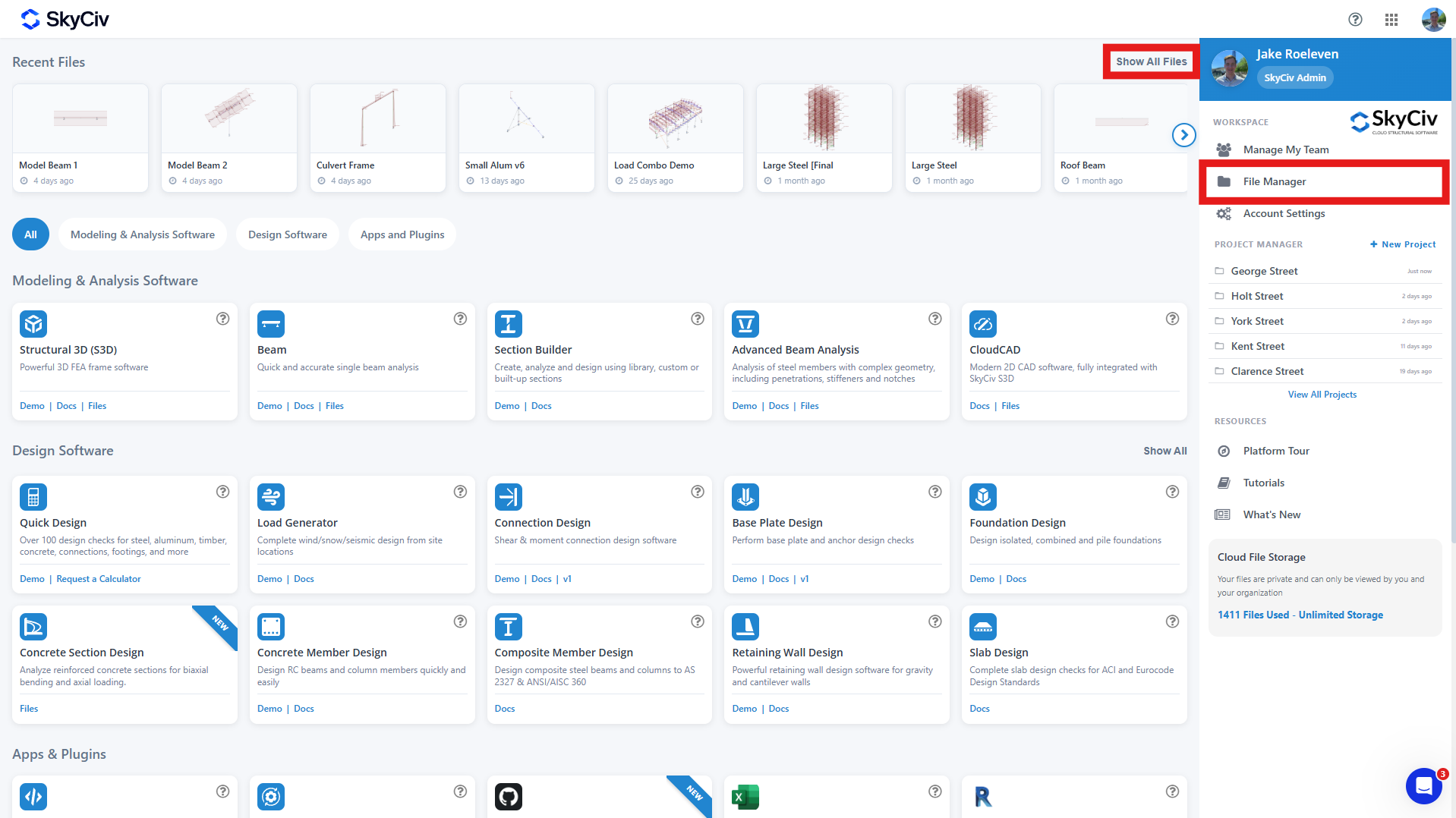 Access File Manager
