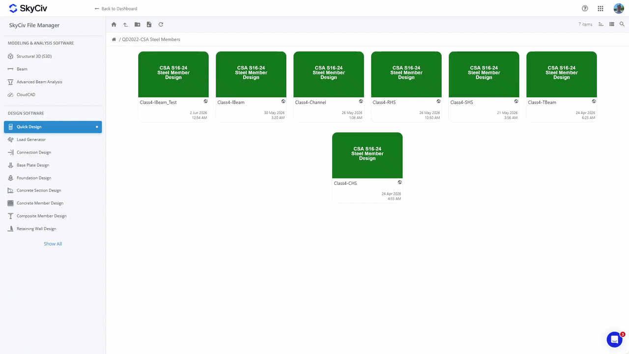 Add to Project from File Manager